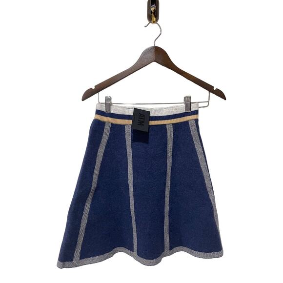 ATM Anthony Thomas Melillo Striped Skirt Size Small New with Tags - Picture 3 of 5